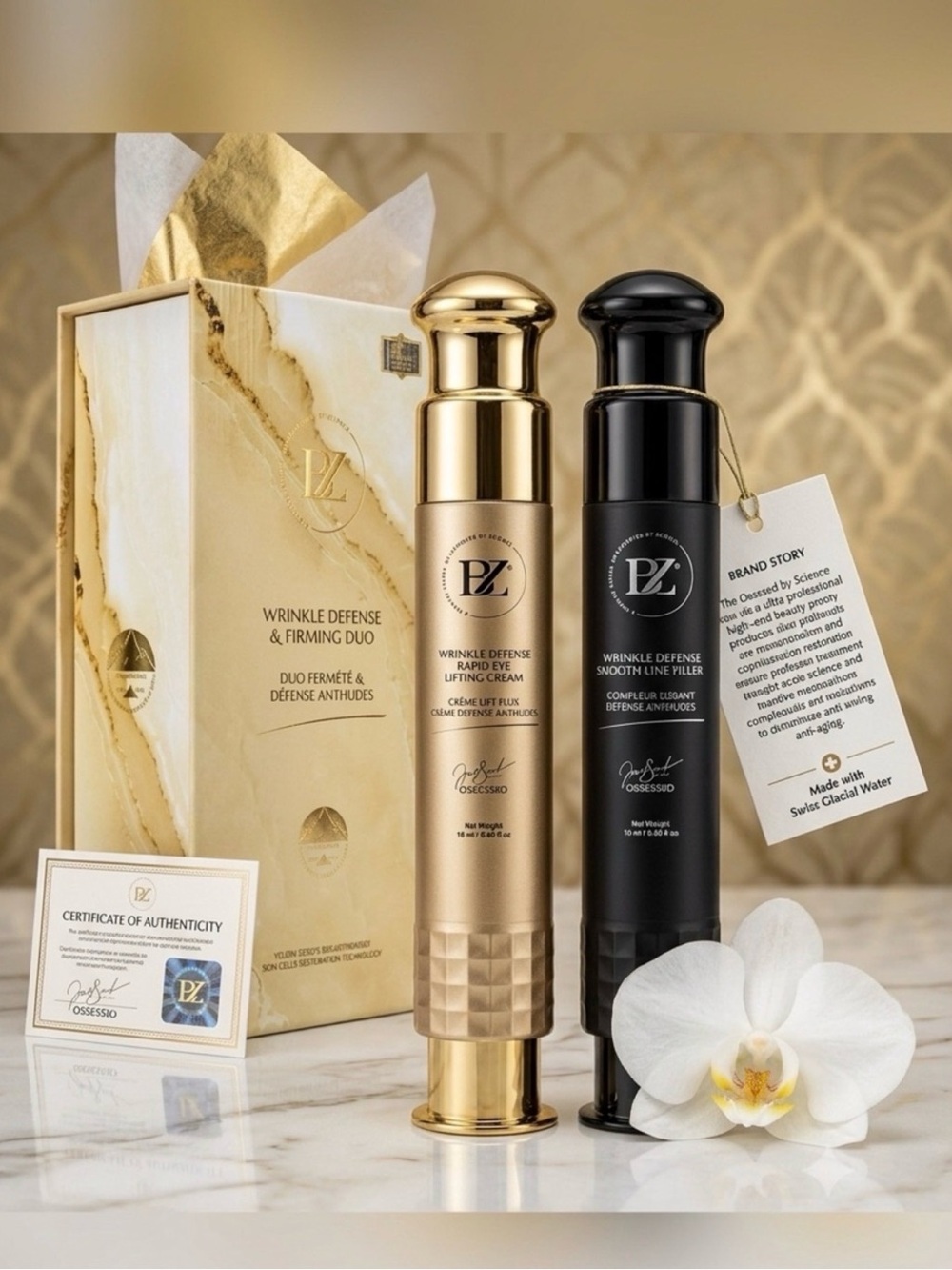 BelowZero Wrinkle Defense Filler & Firming Duo - Retail $1600